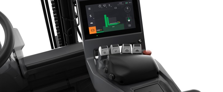 Toyota Traigo48 elektrisk gaffeltruck betjening