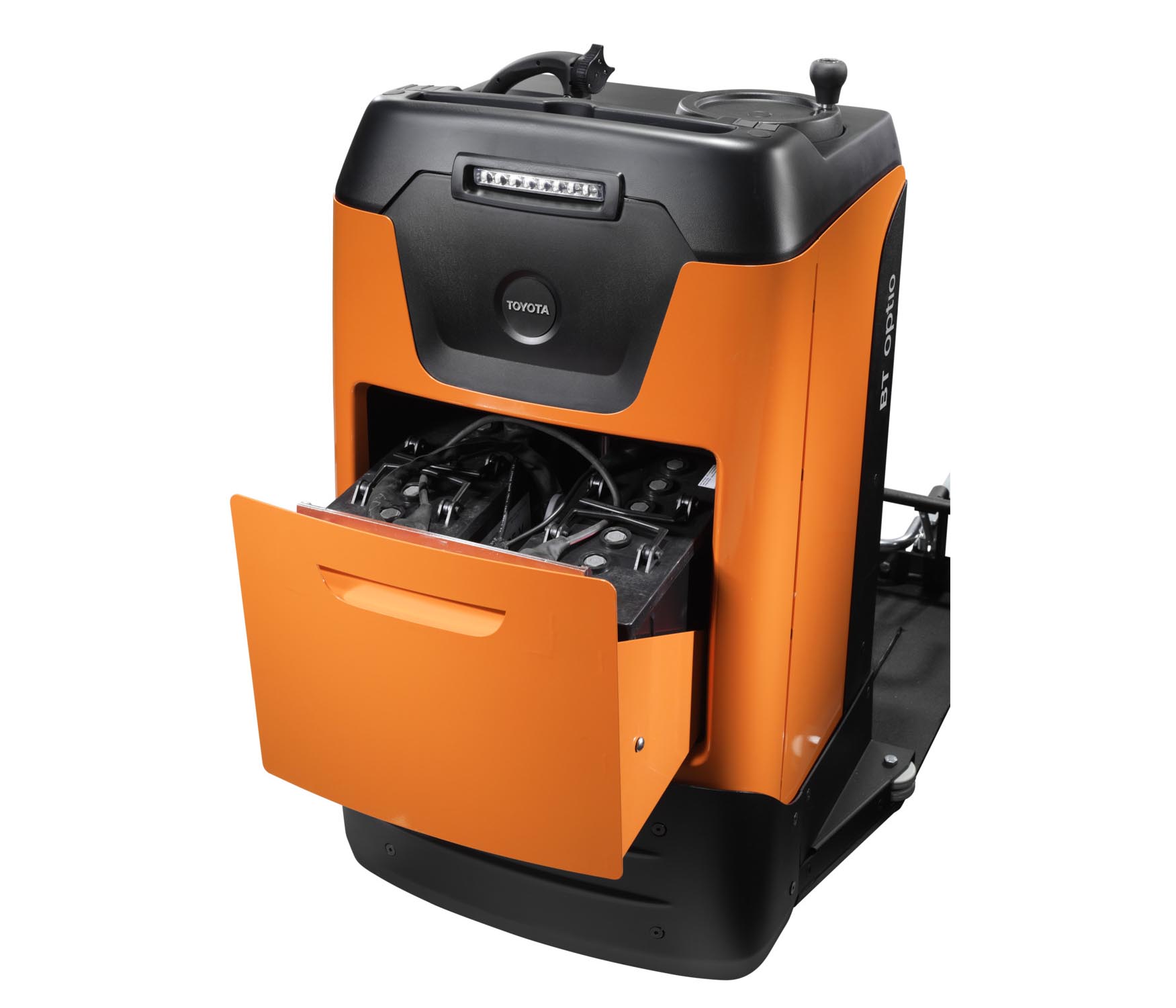 Toyota light-duty low level order picker battery access