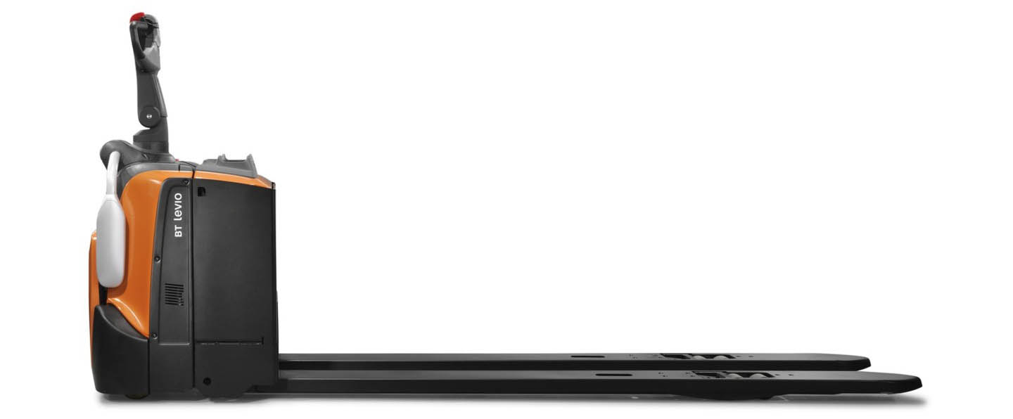 Toyota BT Levio elektrisk palleløfter med platform og lange gafler