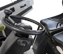 Toyota elektrisk platformstruck med billignende betjening