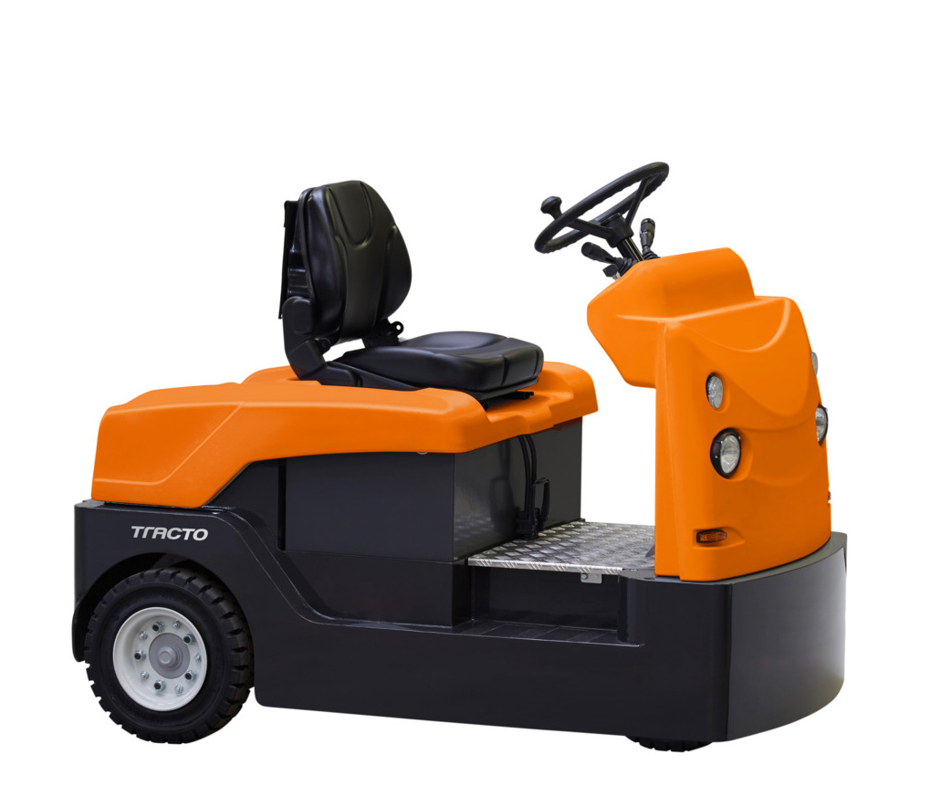 Toyota trækker med sæde til medkørende fører