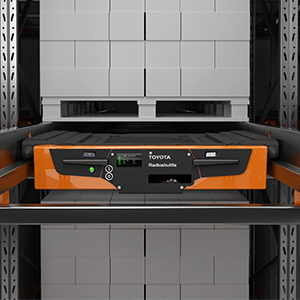 Semi-automatisering lager shuttles