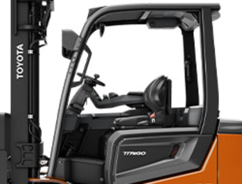 Fuldt affjedret førerkabine